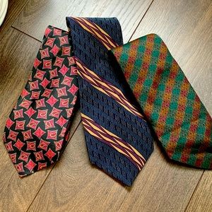 VINTAGE ties. All silk.